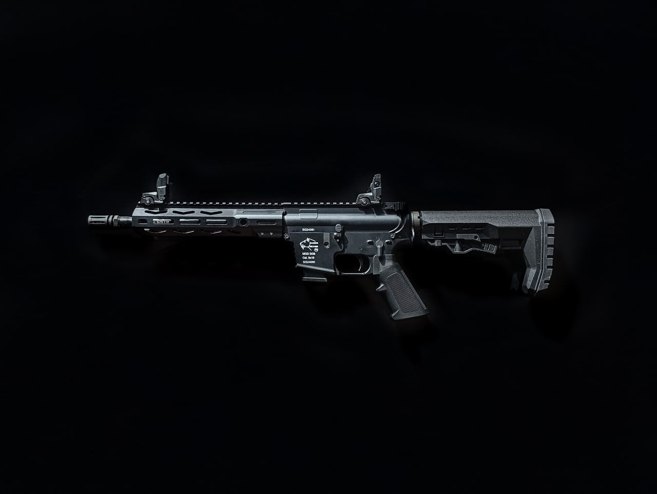 Saber Gears SG9 9x19 Pistol Caliber Carabine 11"